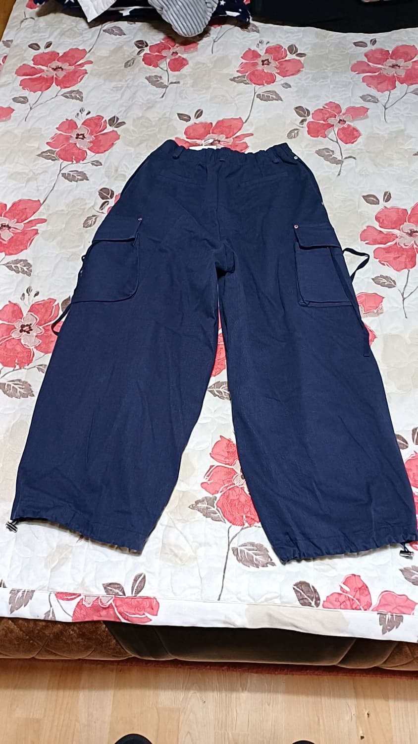 애프터홈파티 미사용 와이드카고팬츠 28인치 기장99 상품이미지6