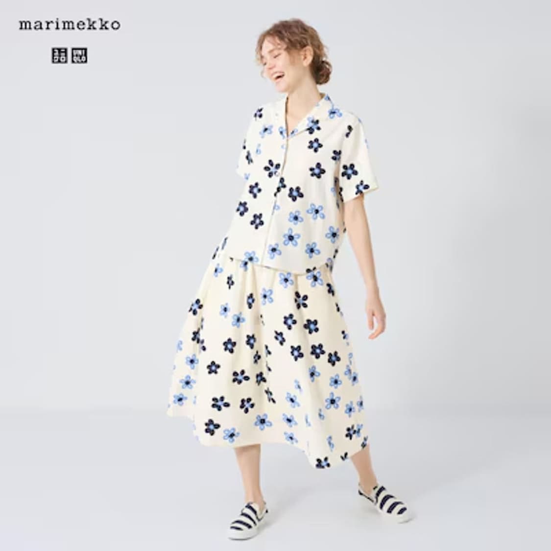 유니클로 마리메꼬 콜라보 스커트 상품이미지2