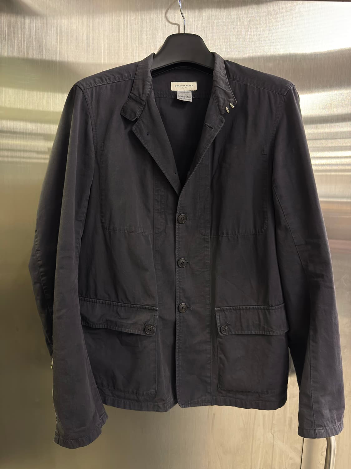 드리스 반 노튼 가먼트 다잉 워크자켓 상품이미지2