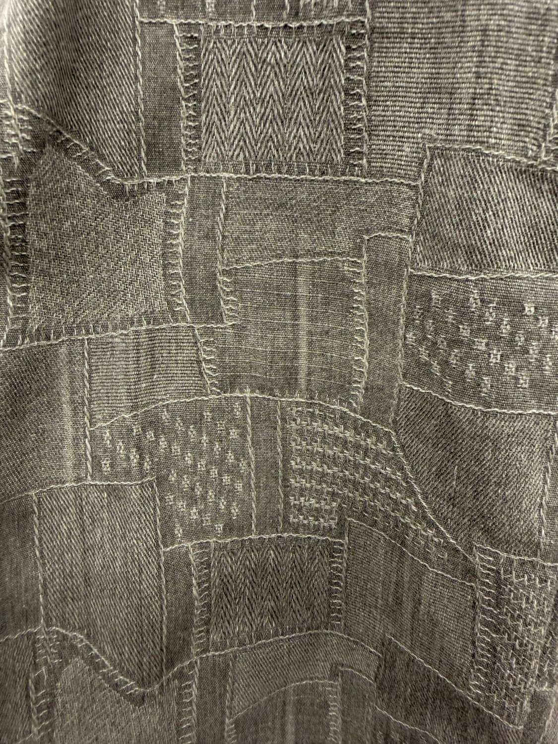 빈티지 패치워크 자켓 하프팬츠 셋업 상품이미지10