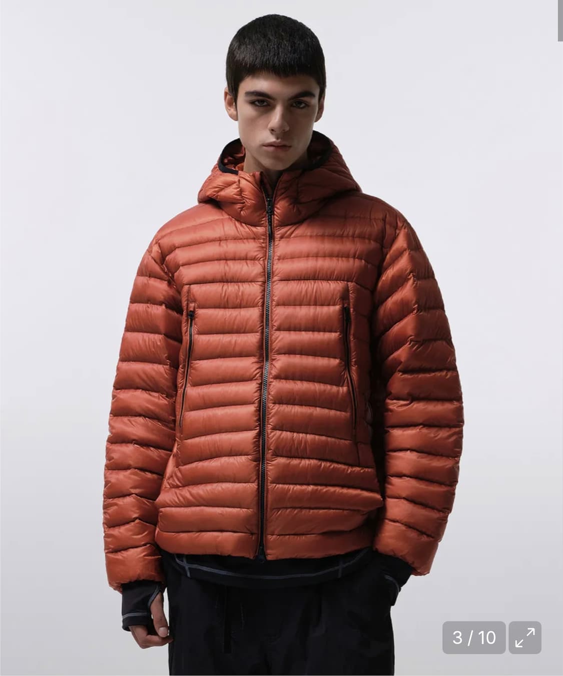 무신사 스탠다드 시티레저 립스탑 오렌지 xxl 새상품 상품이미지1