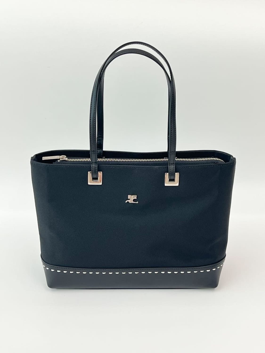 courreges / 꾸레쥬 블랙 패브릭 숄더백 상품이미지5