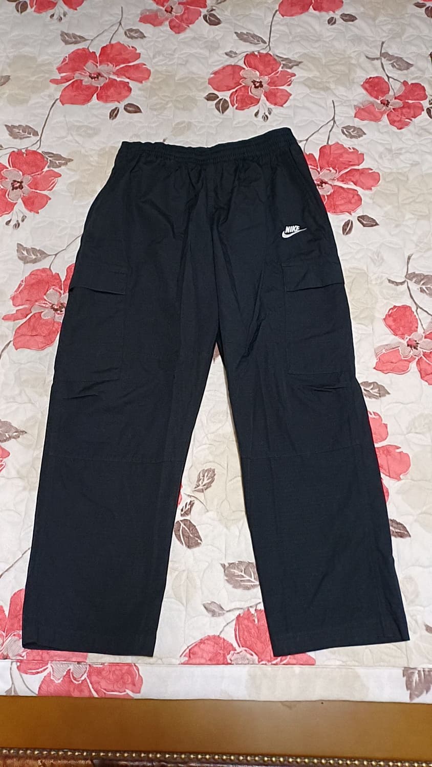 나이키 블랙카고팬츠 33인치 기장97 상품이미지1