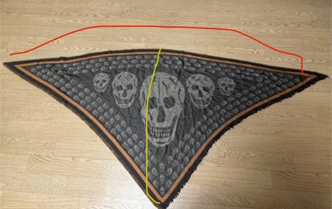 알렉산더 맥퀸 스카프 상품이미지3