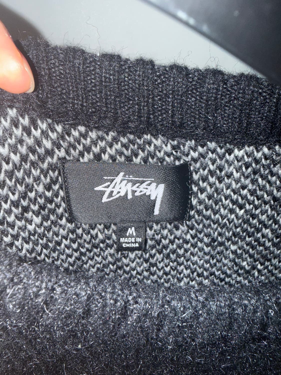 스투시 다이스 모헤어 니트 상품이미지3