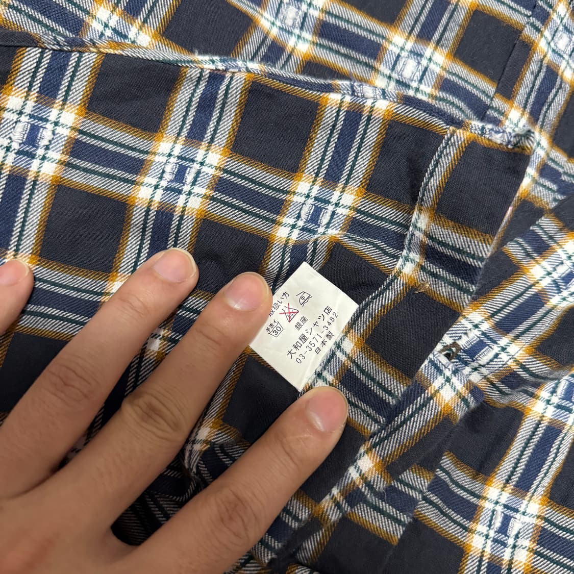 Yamatoya 야마토야 일본 빈티지 체크 셔츠 상품이미지5