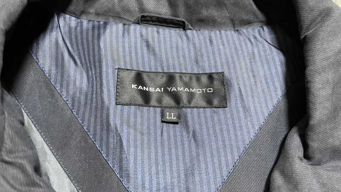 JPN 00s 일본 빈티지 y2k 간사이 야마모토 네이비 필드 자켓 야상 상품이미지7