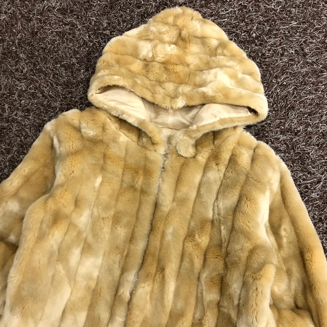 Ann Star 퍼 후드집업 자켓 상품이미지2