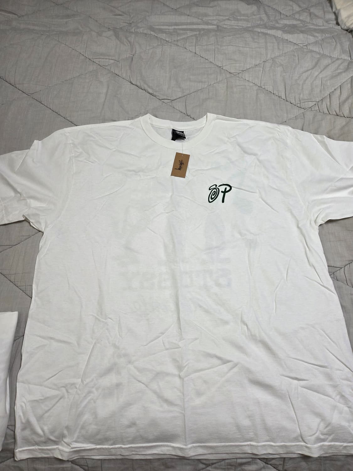 스투시 파타 티셔츠 화이트 2XL, XL 상품이미지1