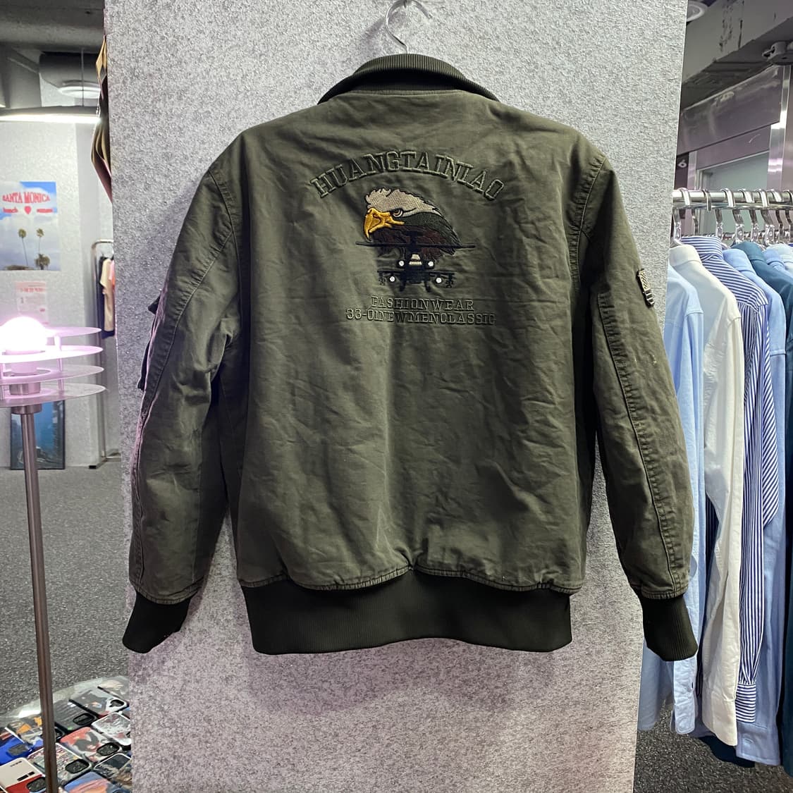 빈티지 패치워크 F1 워크자켓 B3078 상품이미지4