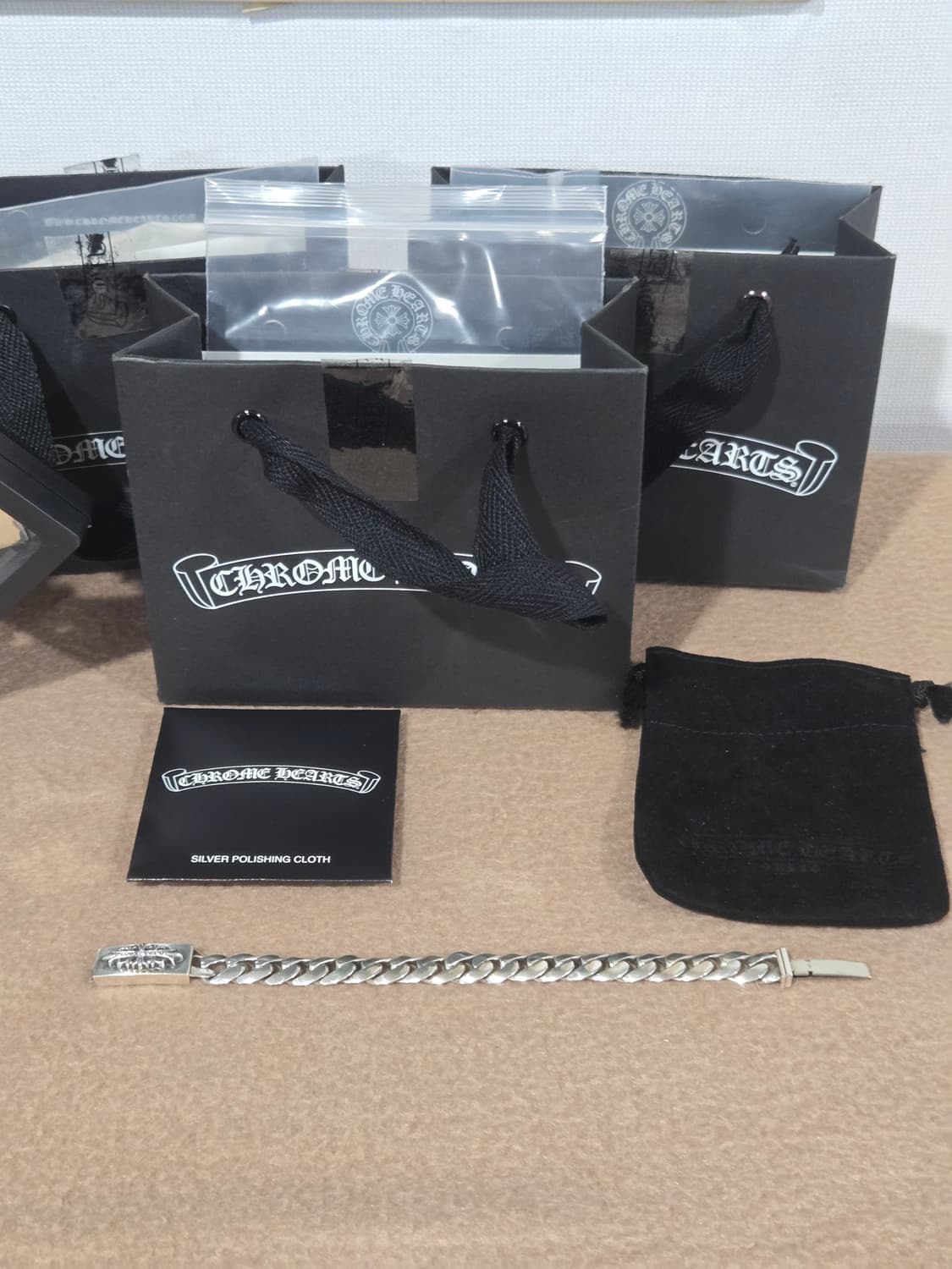 정품 크롬하츠 베이비 클래식 플로랄 파베 상품이미지1