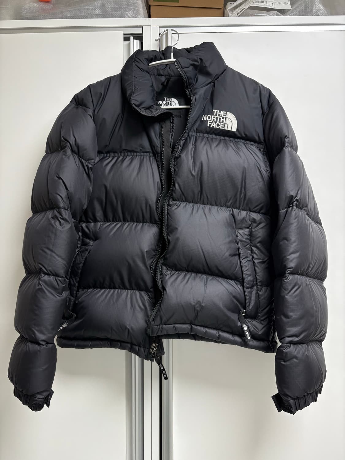 노스페이스 눕시 패딩 블랙 s (90) 상품이미지1