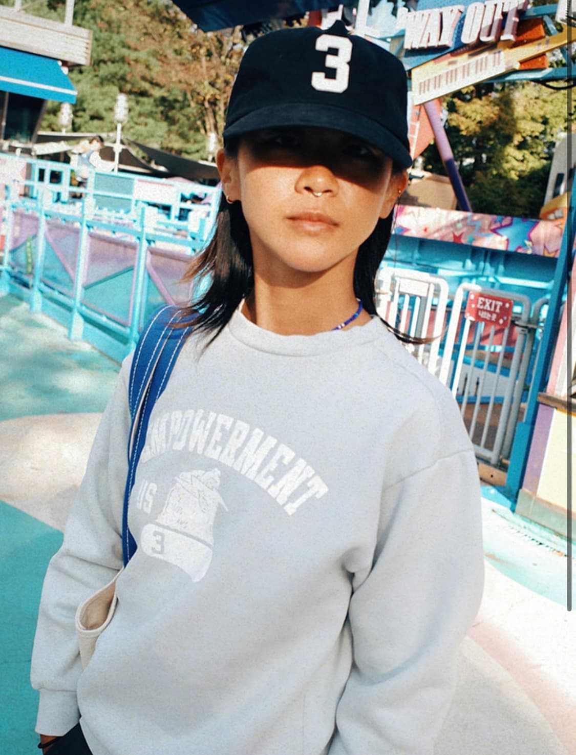 컬렉트피시스 쓰리 5패널 캡 블랙 상품이미지3