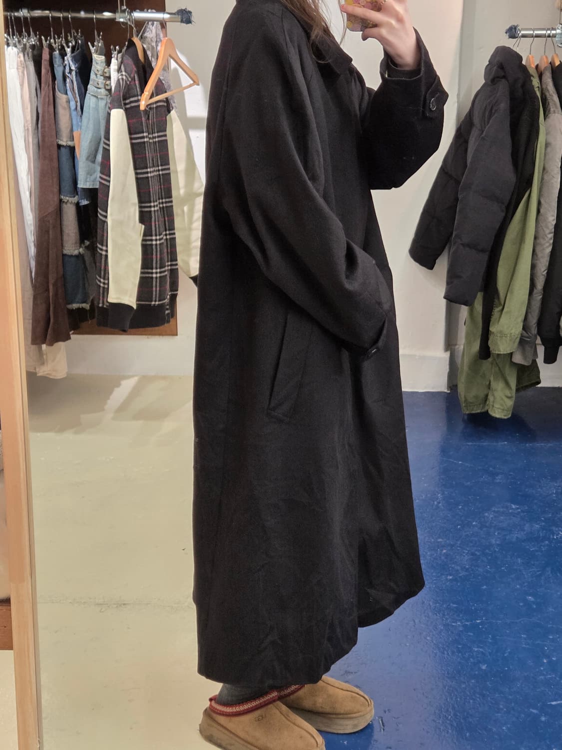 BEAU Japanese Cashmere 캐시미어 롱 코트 상품이미지3