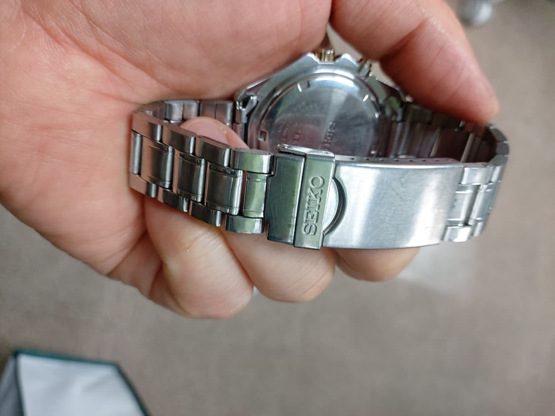 세이코 키네틱 무브먼트 메탈 시계  상품이미지3