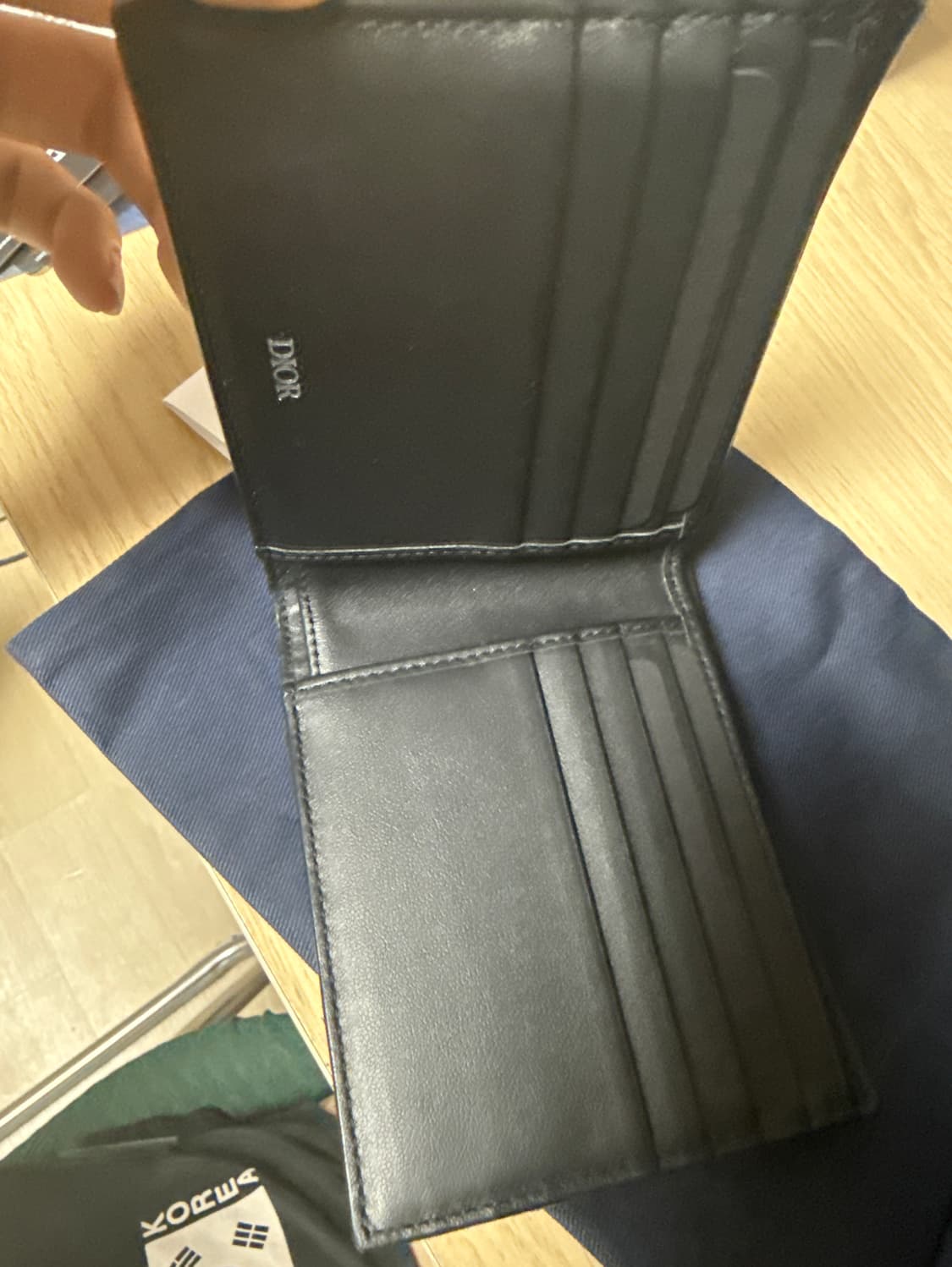 디올 오블리크 반지갑 풀구성 상품이미지5