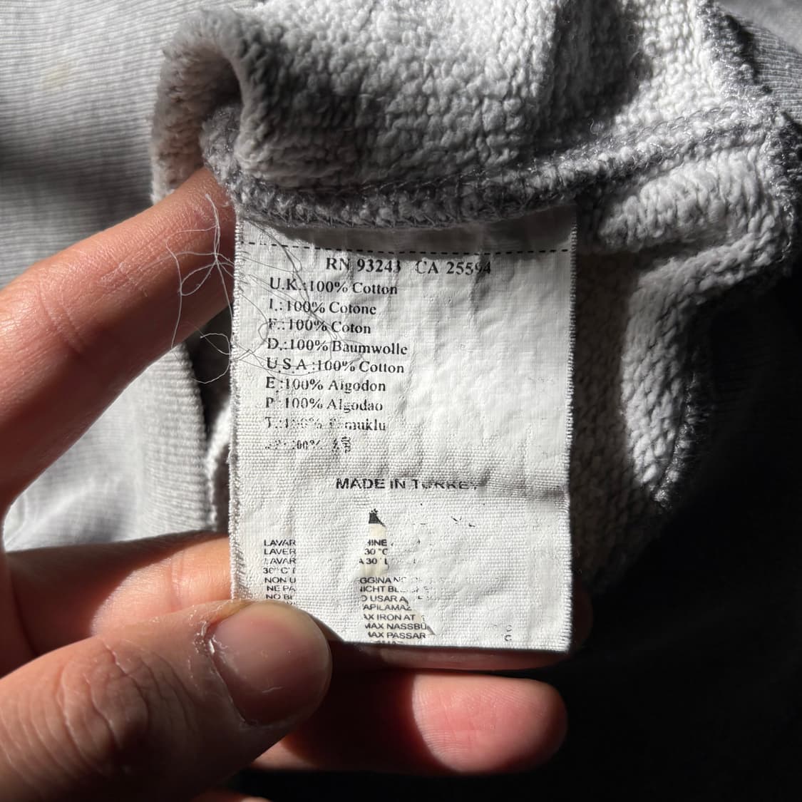 DIESEL 디젤 아카이브 패턴 후드집업 상품이미지8