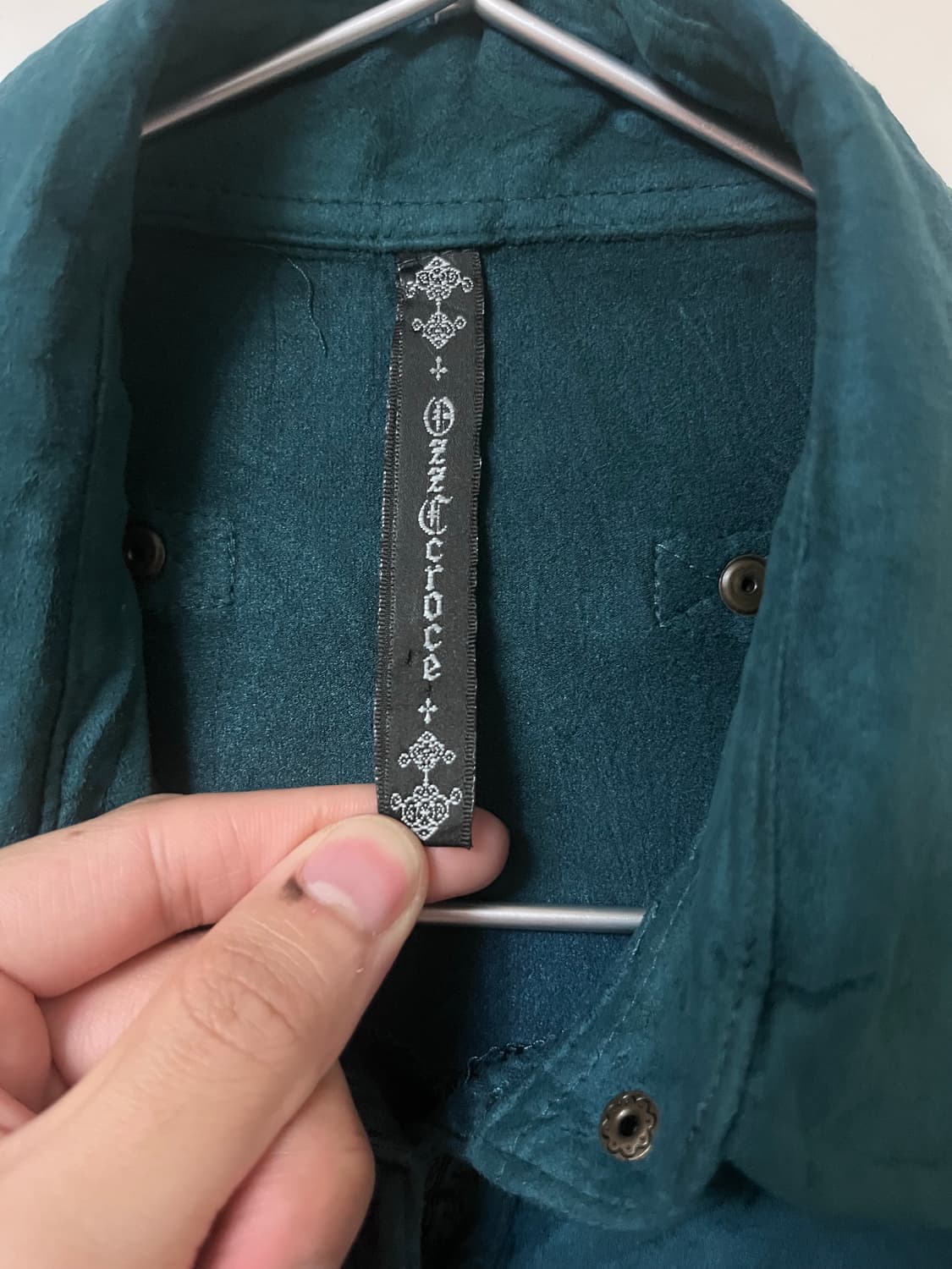 Ozz on ozz croce fake suede shirts 상품이미지7