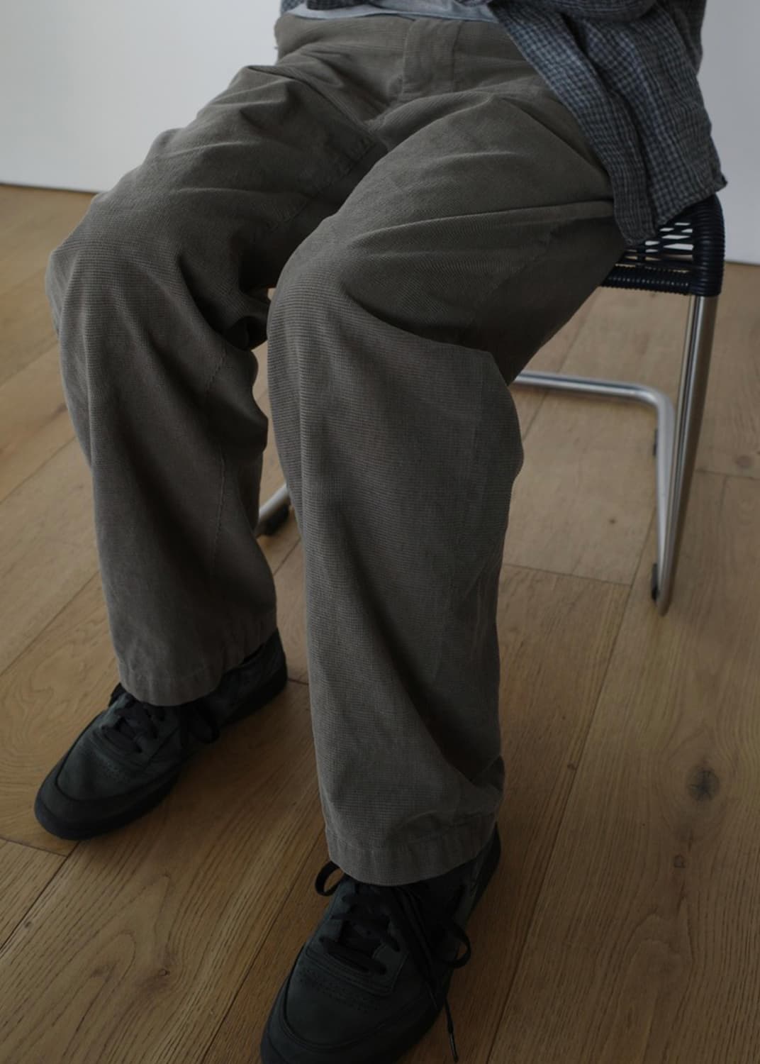 ham 워시드 와플 치노팬츠 삽니다. 1사이즈 상품이미지1