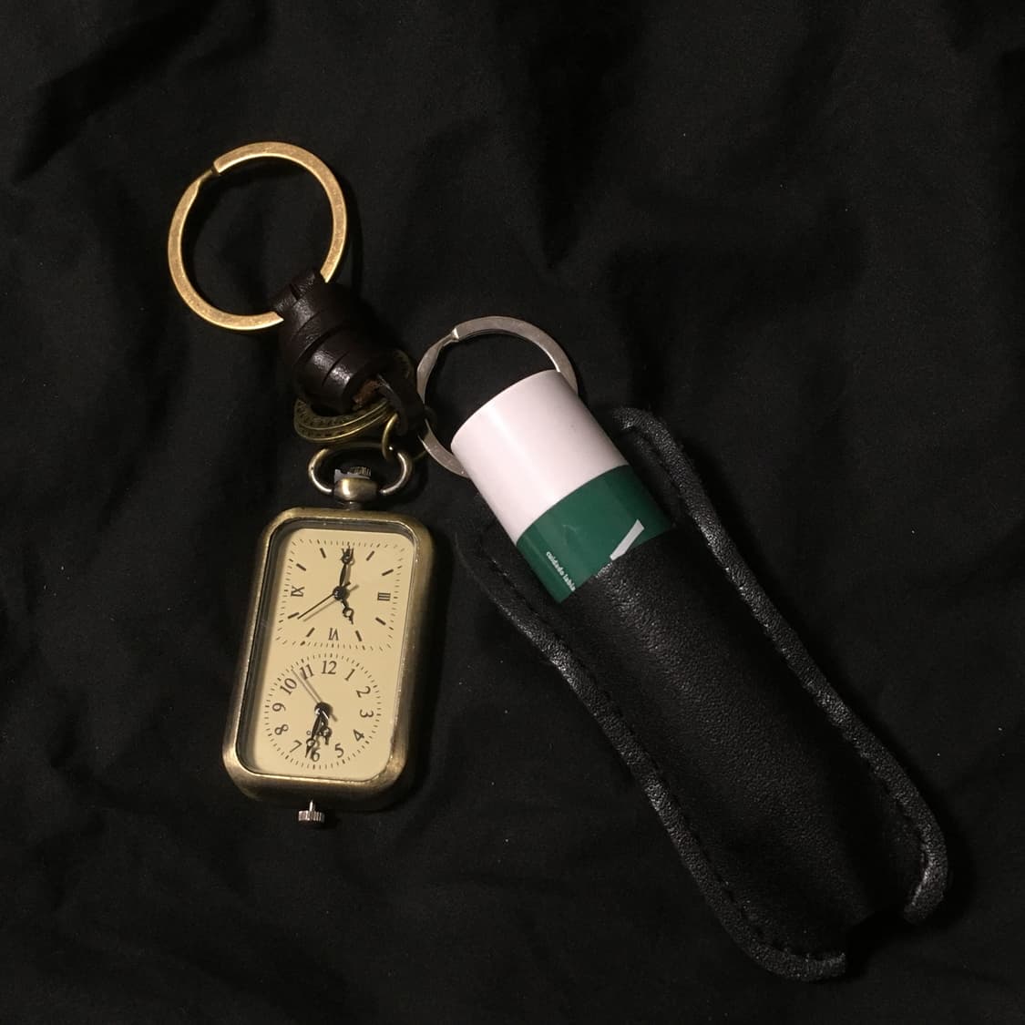 빈티지 시계 림밥케이스 키링 상품이미지2