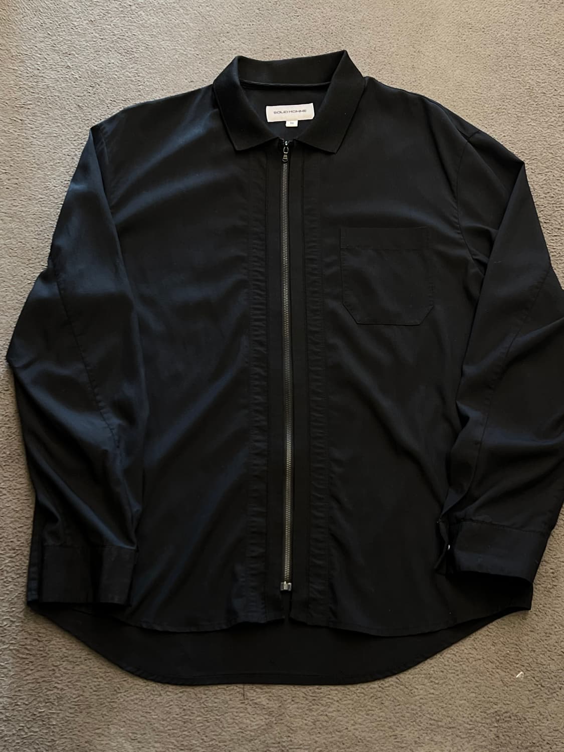 솔리드옴므 셔츠형 자켓 처분  상품이미지1