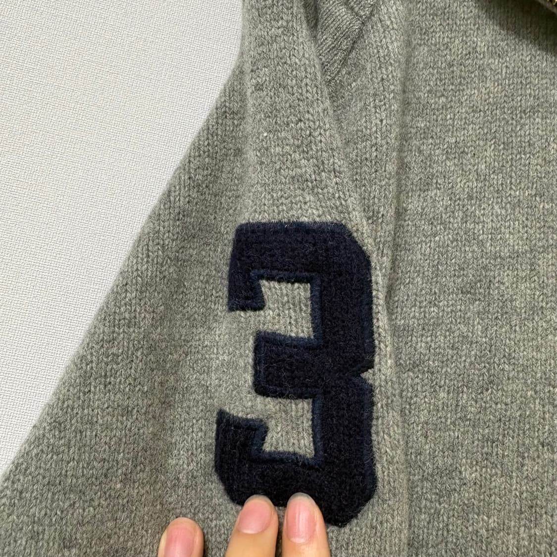 대대대장) 폴로 랄프로렌 빅포니 니트집업 상품이미지8