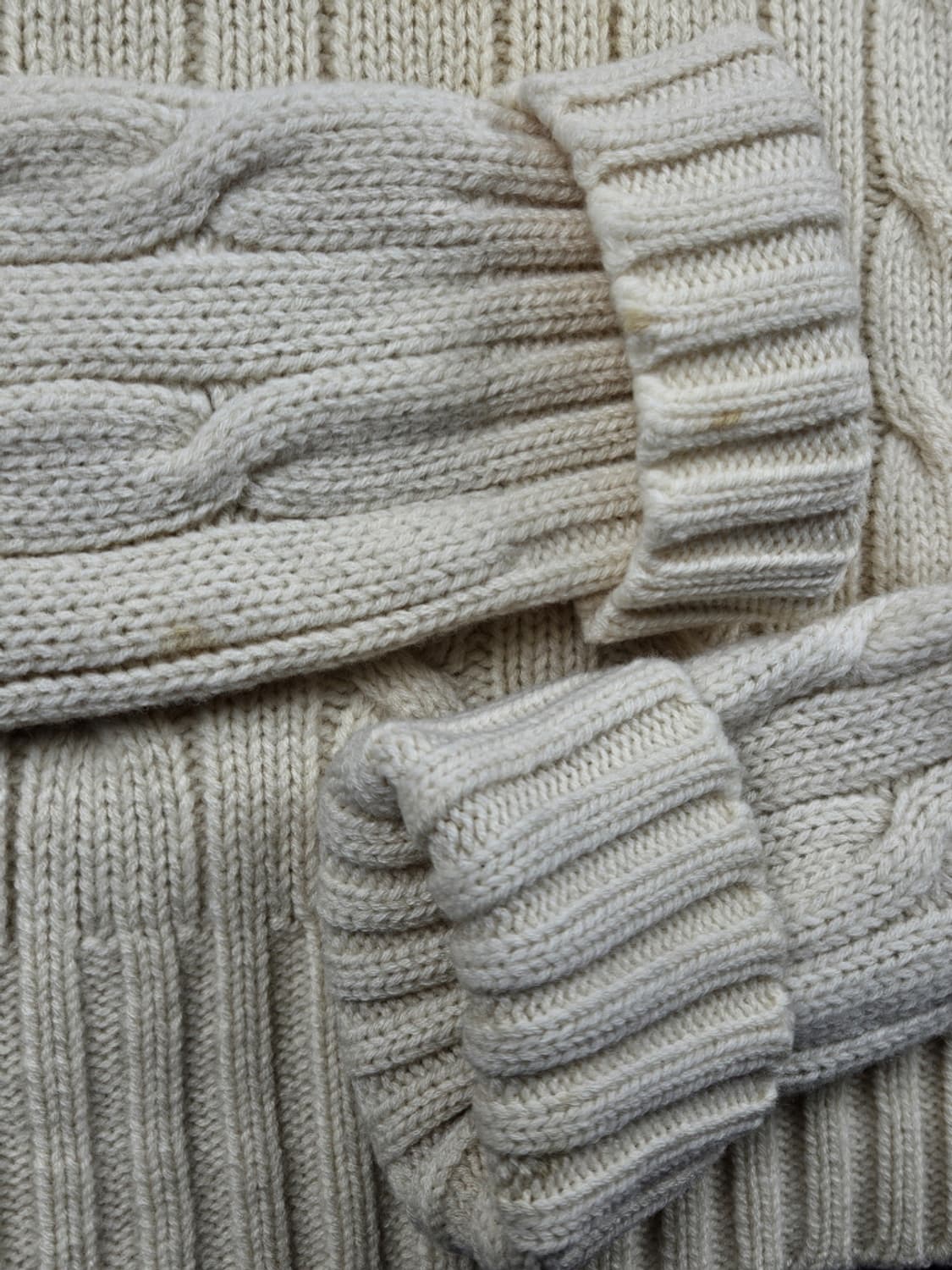 90's 폴로랄프로렌 크리켓 케이블 스웨터 니트 ( 90 )/ 10221 상품이미지7