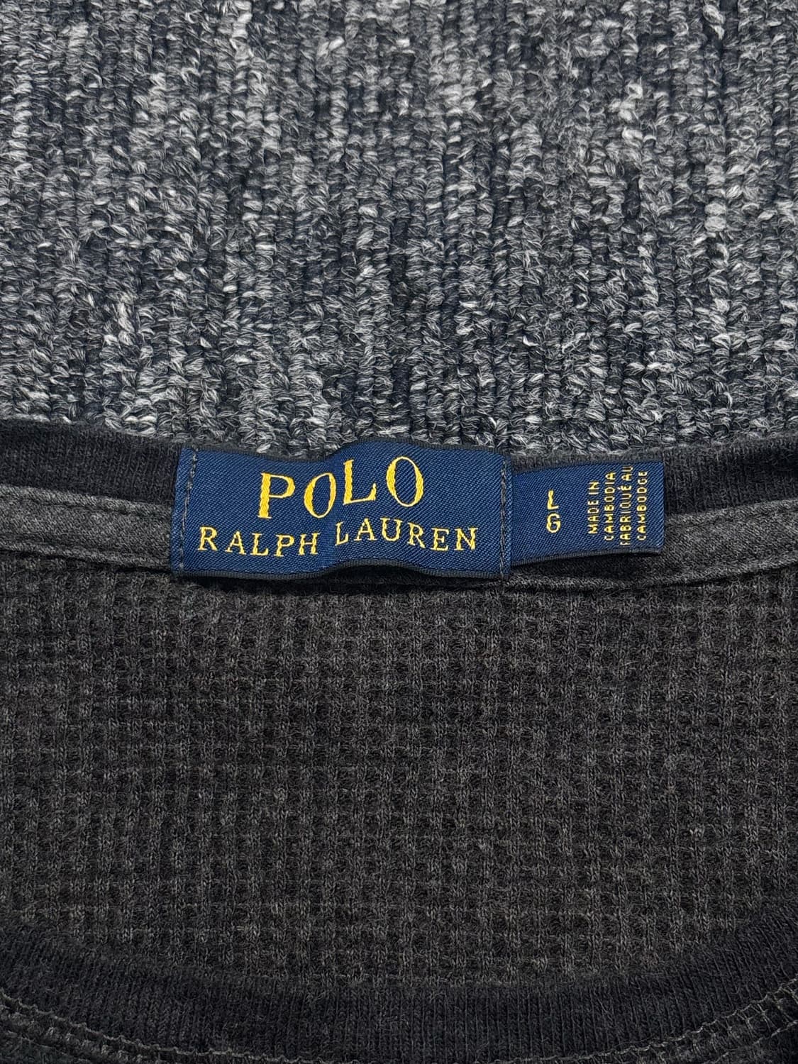 폴로 카모 와플 롱슬리브 상품이미지5