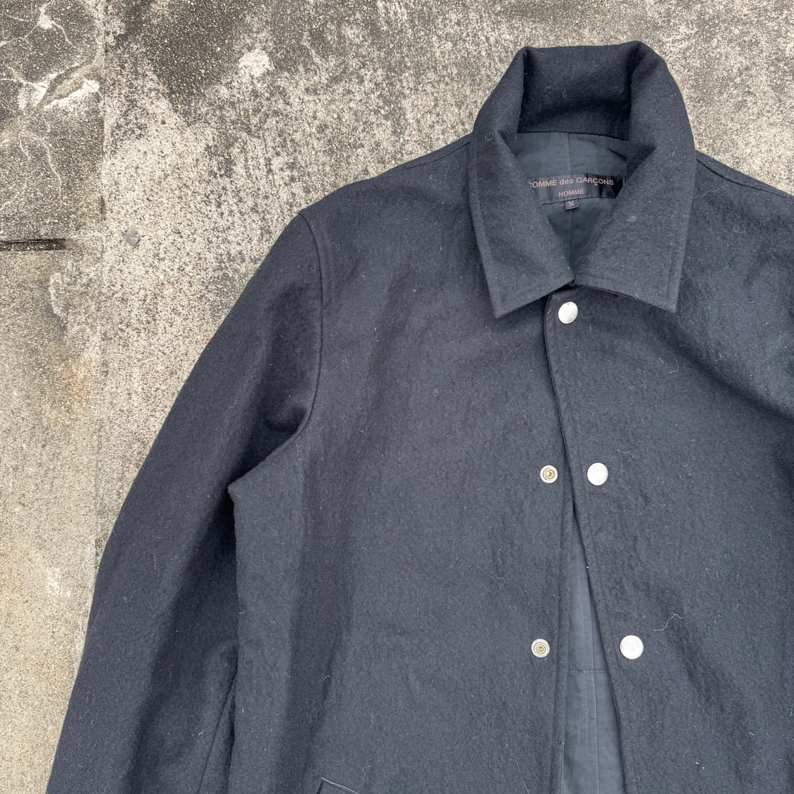 [M~L] 02AW 꼼데가르송 옴므 양면 코트 상품이미지6