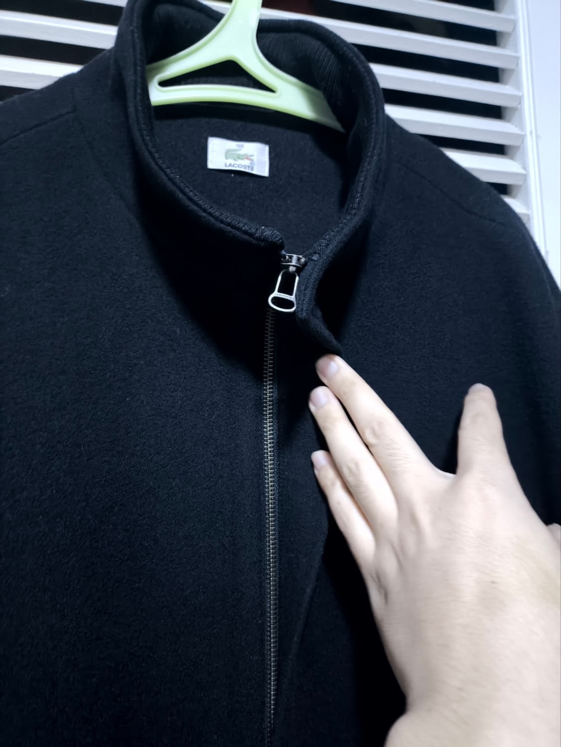 오버핏 100 라코스테 블루종 자켓 숏코트 상품이미지5