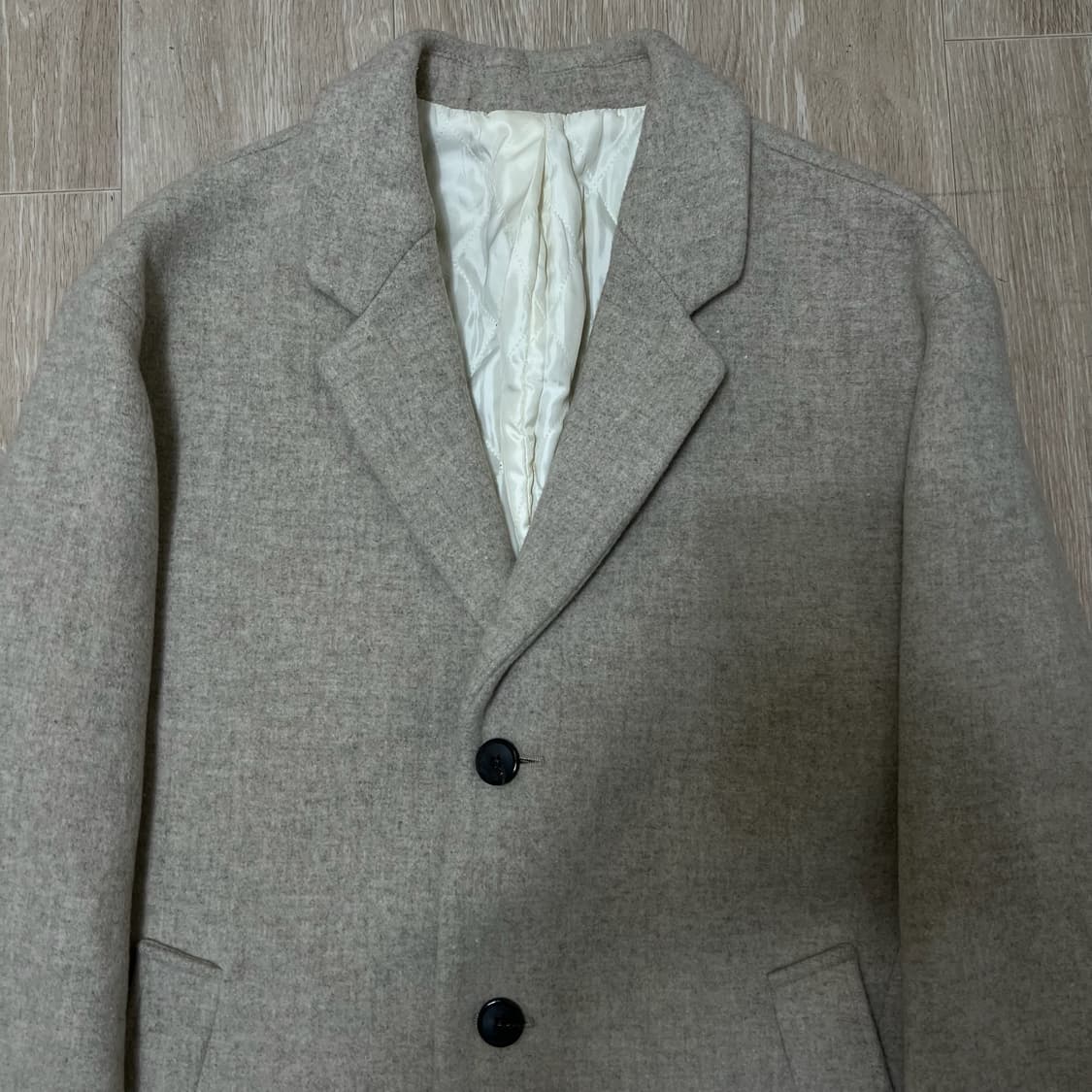 프로젝트엠 남성 미니멀 싱글 코트 S/90  상품이미지2