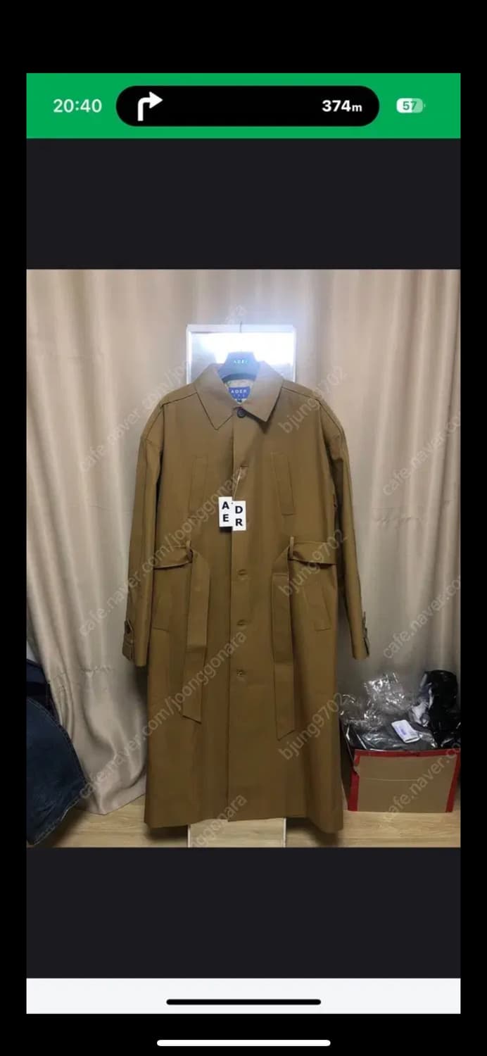 아더에러 매치 트렌치코트 A2 상품이미지4