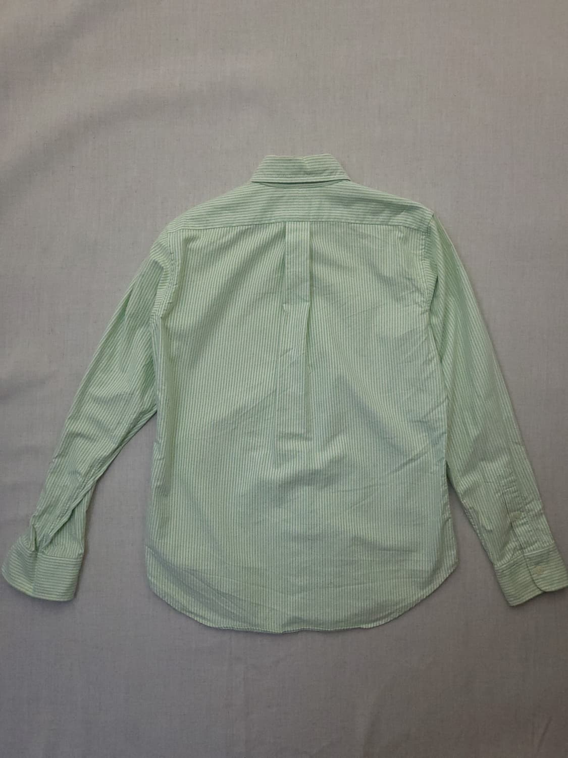 폴로 랄프로렌 스트라이프 셔츠 그린 s 상품이미지7