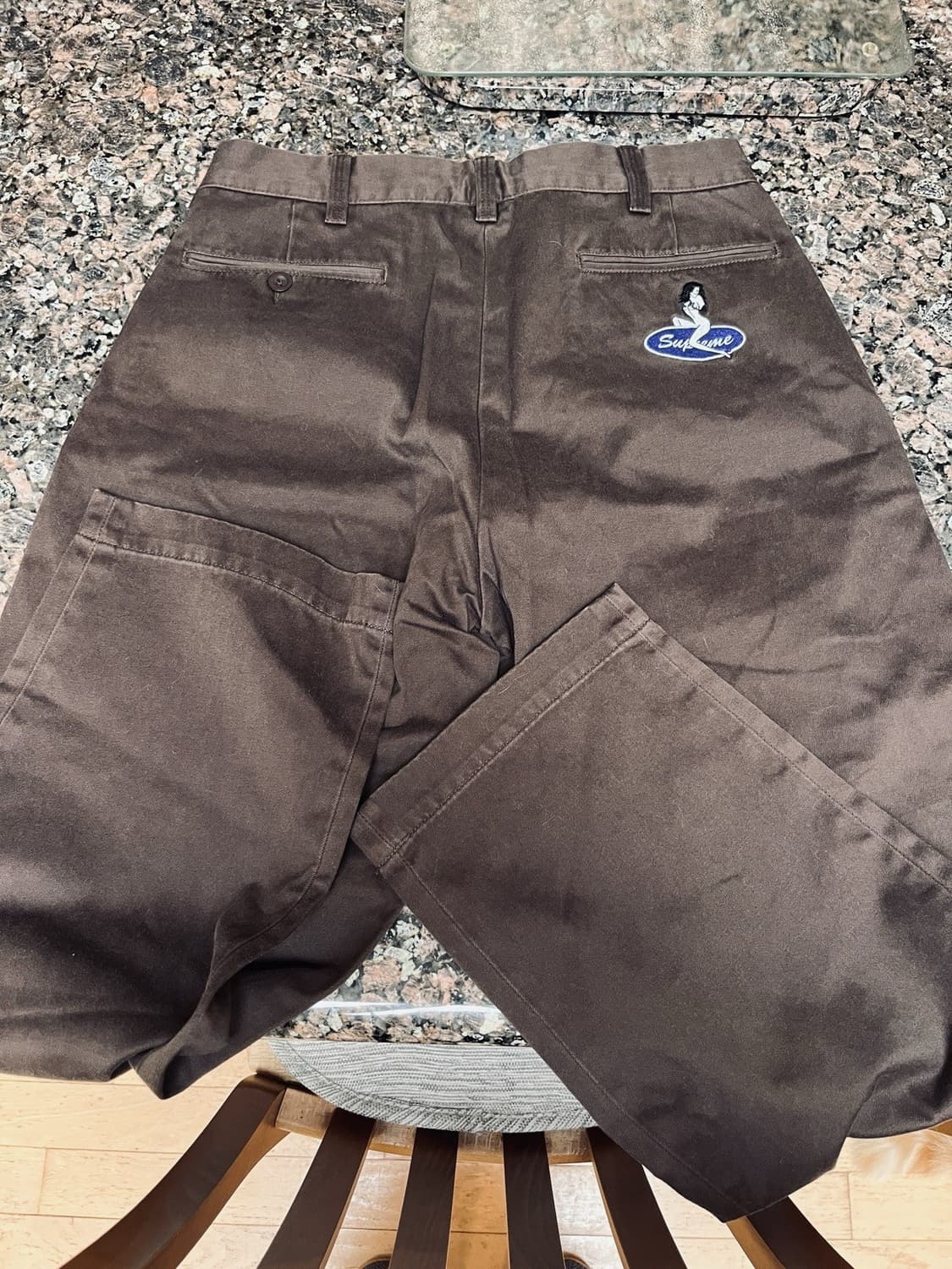 22FW 슈프림 핀업 치노 팬츠 브라운 상품이미지1