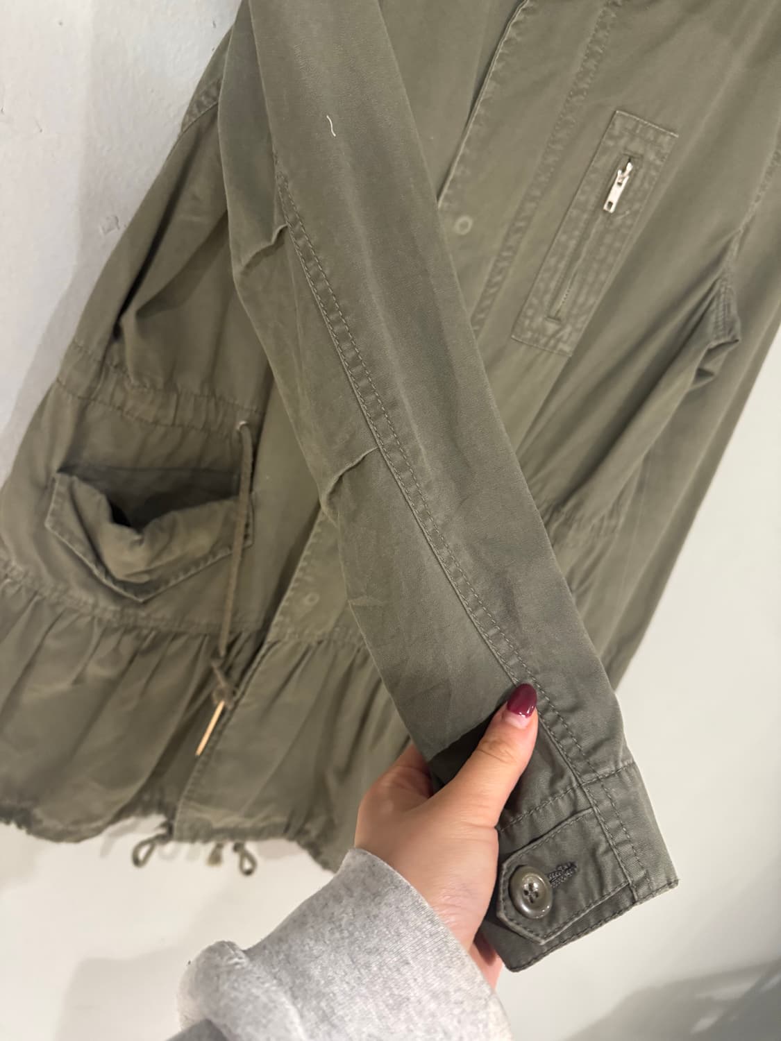 frill detail pocket detail jacket 상품이미지9