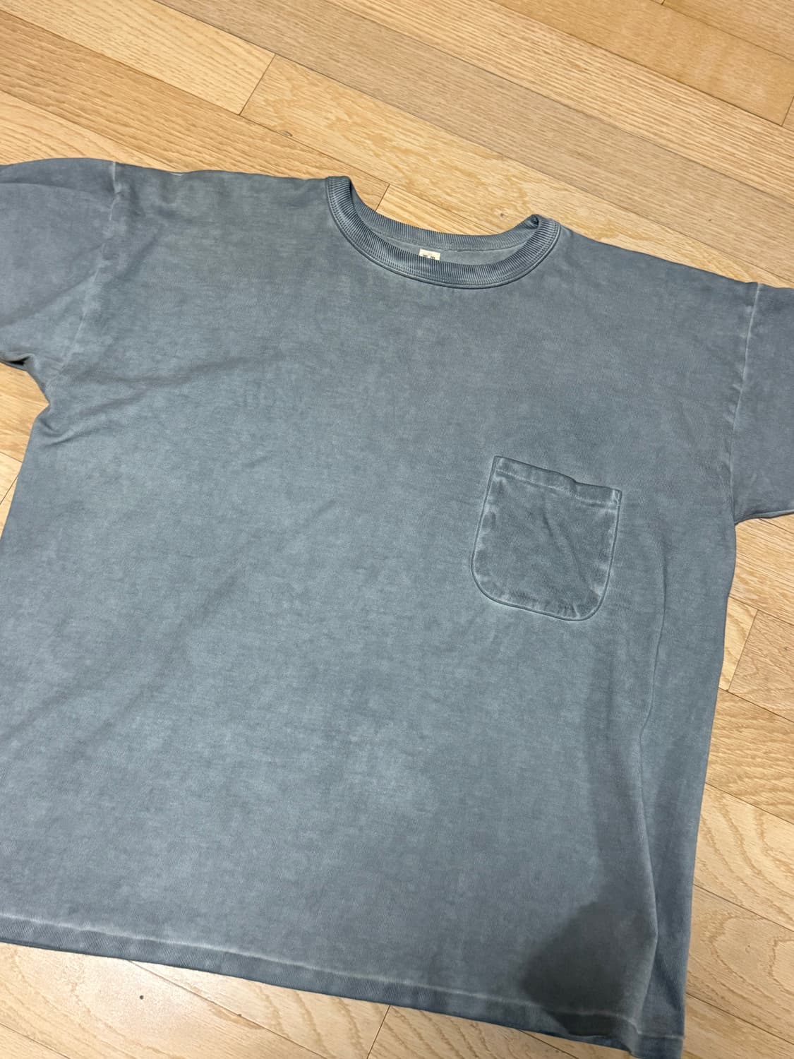[40]타이가 타카하시 LOT.601 반팔 티셔츠 CHARCOAL DYE 상품이미지2