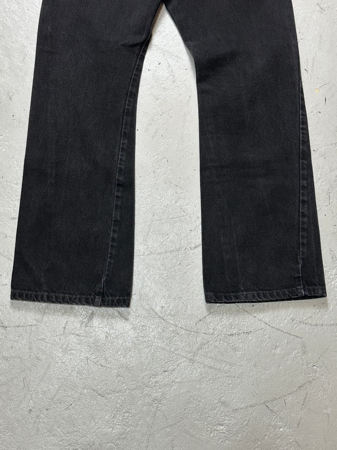 00's 리바이스 517 블랙 부츠컷 플레어진 상품이미지7