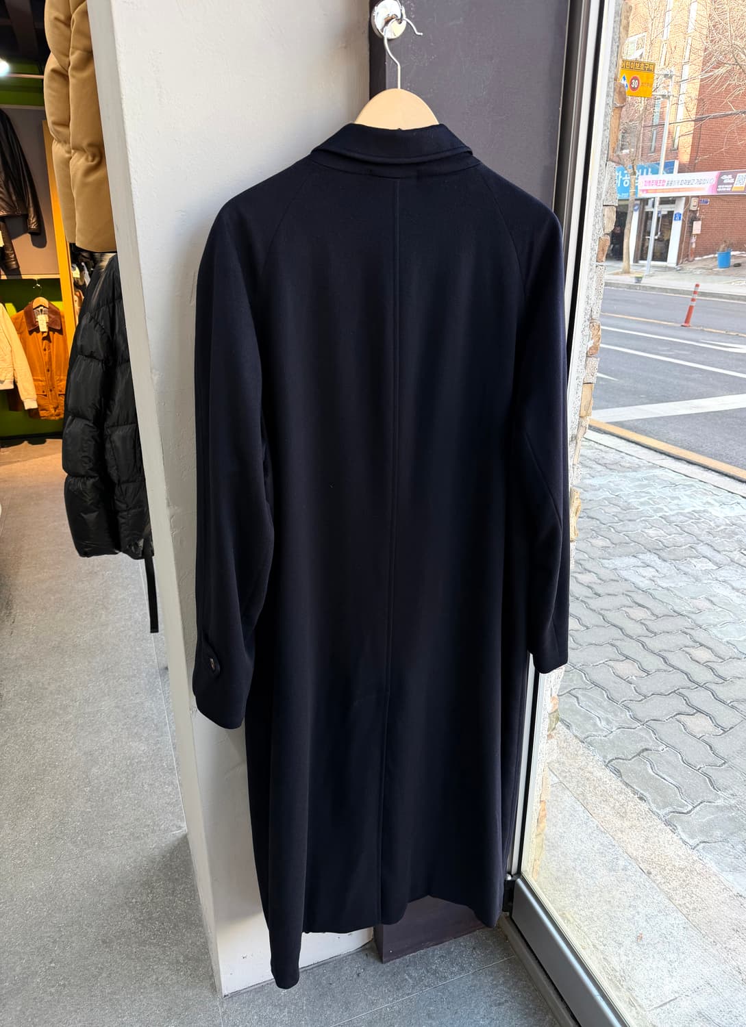 52/ 로로피아나 캐시미어100% 스톰시스템 롱코트 자켓 상품이미지9