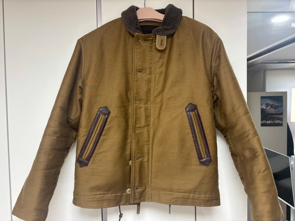 트로피 클로딩 카키 N-1 덱자켓 44사이즈 상품이미지3