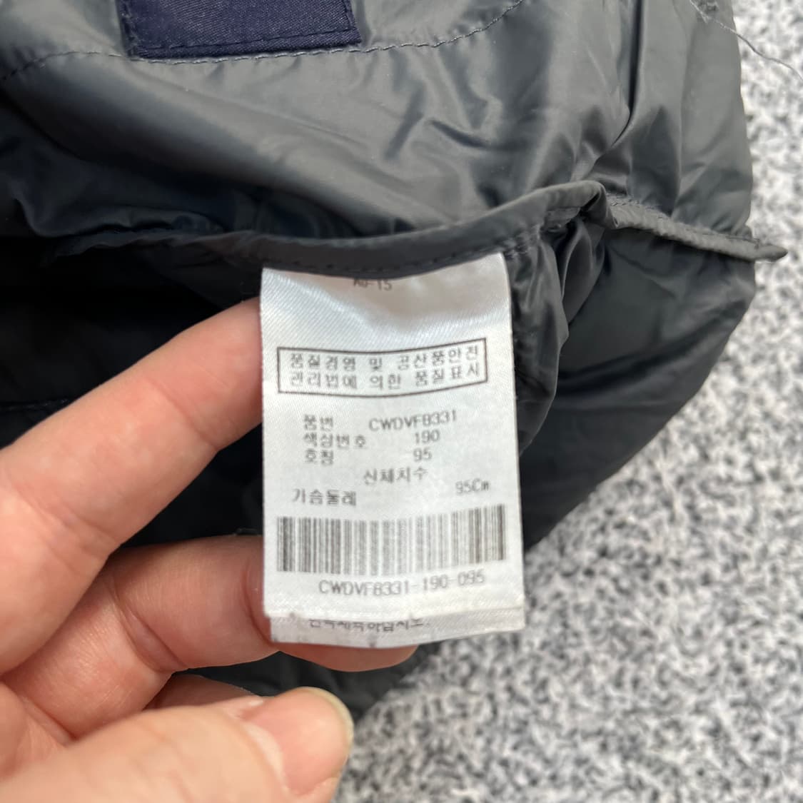 95 캘러웨이 여성 경량 패딩 조끼 0326M 상품이미지3