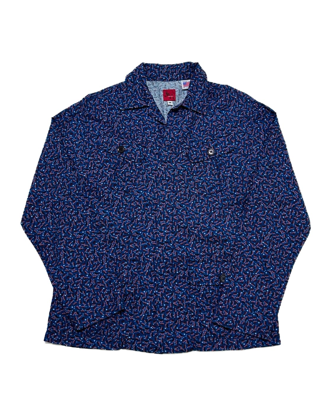 (M) Nepentes needles 네펜데스 패턴 셔츠 자켓 상품이미지3