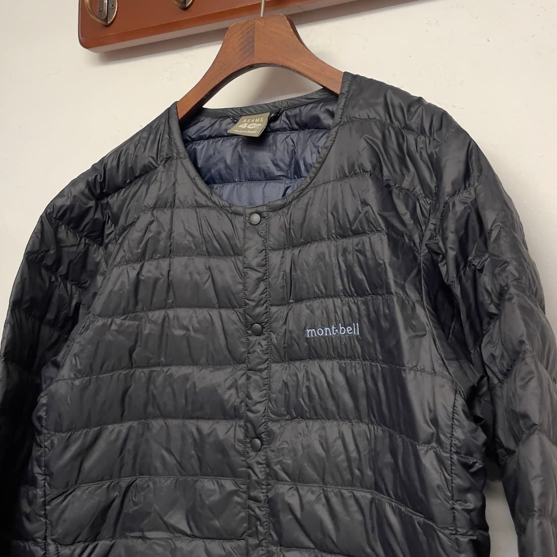 몽벨 x 빔스 40주년 EX 800 다운 경량 패딩 자켓   상품이미지2