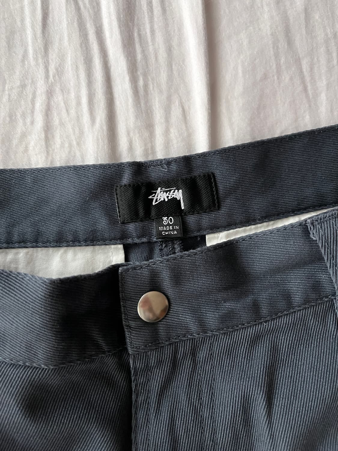 [30]스투시 워크팬츠 워시드 네이비 상품이미지4