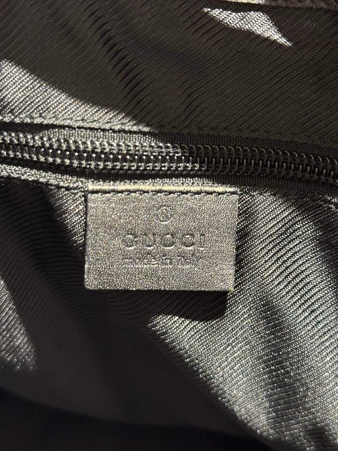 구찌 블랙 GG 캔버스 미디움 토트백 상품이미지7