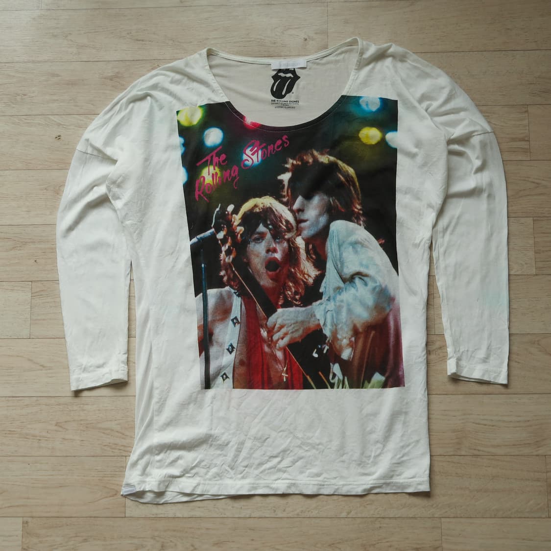 빈티지 히스테릭 글래머 x 롤링스톤즈 롱 슬리브 상품이미지1