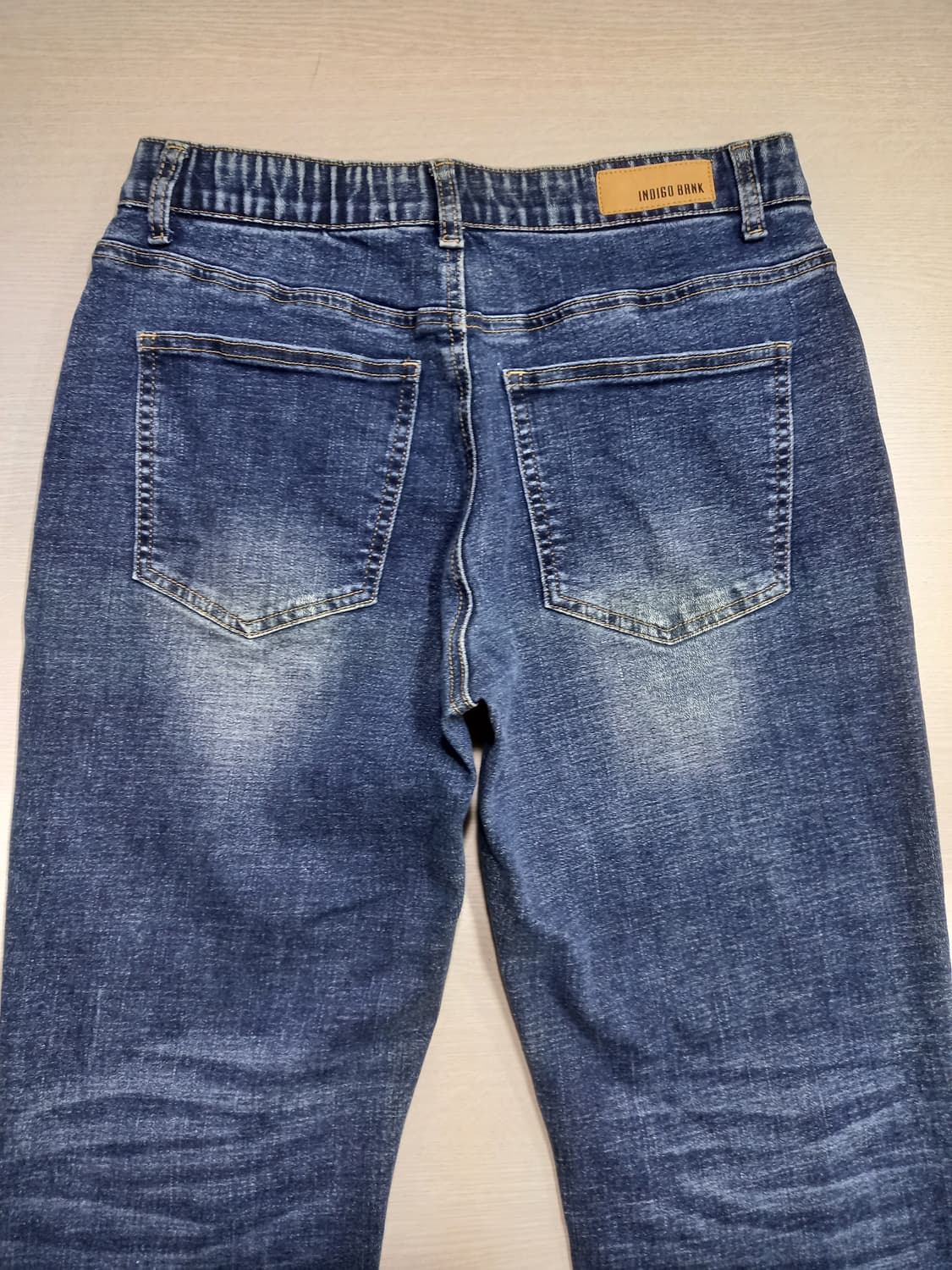 31 INDIGO BANK 워싱 스판 테이퍼드진 31-504 상품이미지4