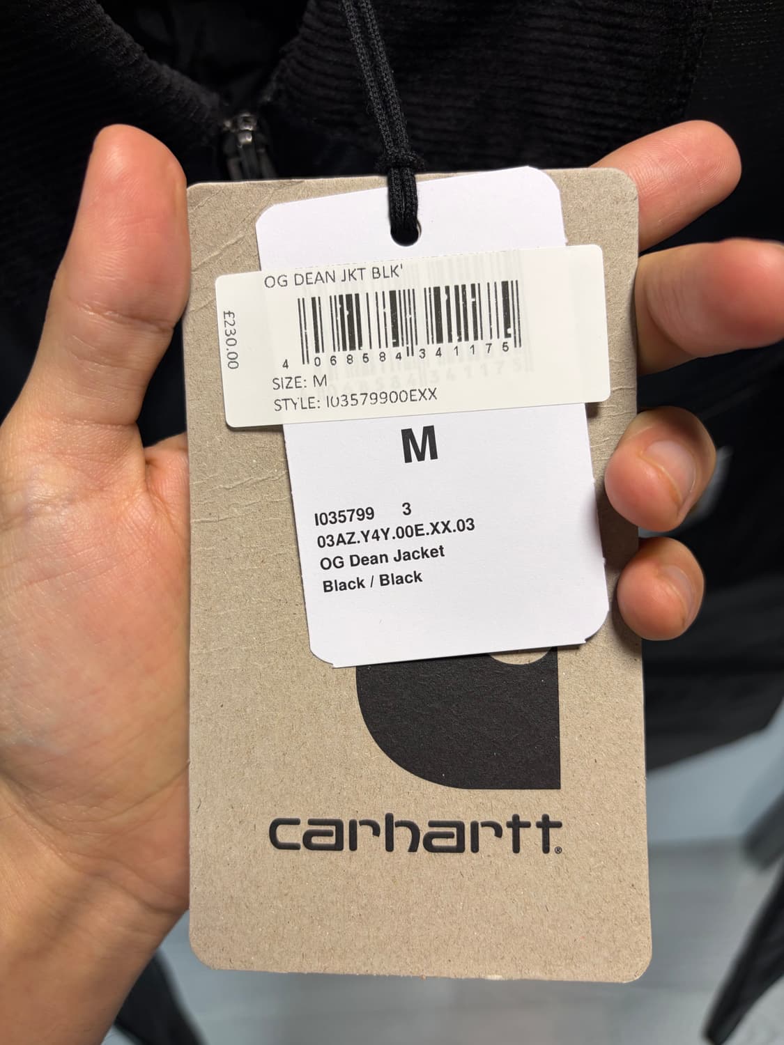 칼하트wip OG 딘 자켓 M 상품이미지4
