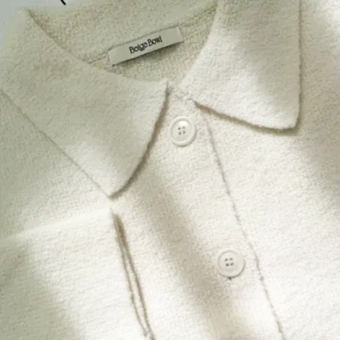 베이지보울(Beige Bowl) 부클 니트자켓 프리사이즈 새상품 상품이미지4