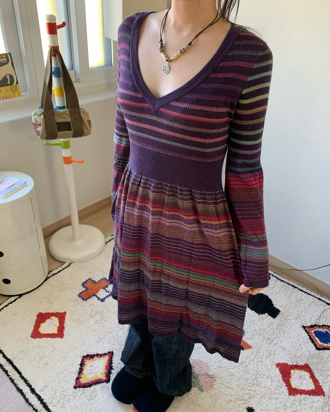 ethnic rainbow dress 상품이미지6