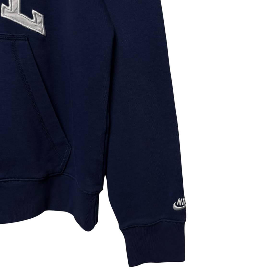 3811 나이키 빅로고 럭비 네이비 카라 맨투맨 상품이미지3